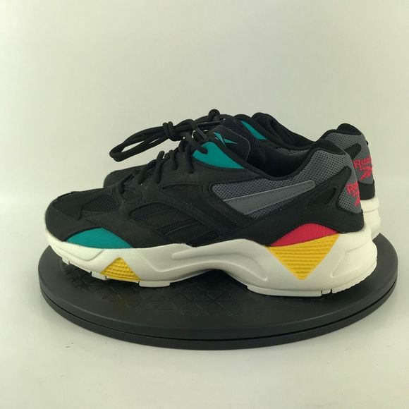 Reebok Classic Aztrek 96 Retro Running Shoes Black/Teal DV8528 Women's Size 7.5 - Picture 7 of 12